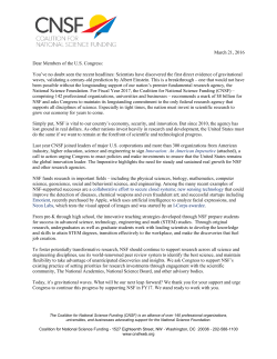 March 21, 2016 Dear Members of the U.S. Congress: You`ve no