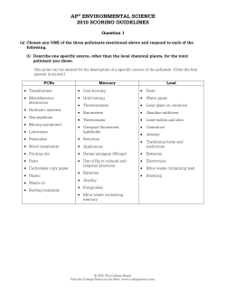 Ap10 Environmental Science Q1 - AP Central
