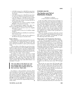 The Decline and Fall of Distribution Analysis