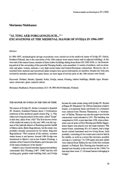 Marianna Niukkanen "AL TING AER FORGAENGELICH " 1