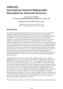 ISBD(ER) - IFLA.ORG