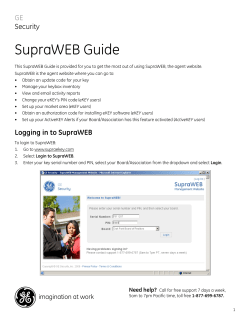 SupraWEB Guide