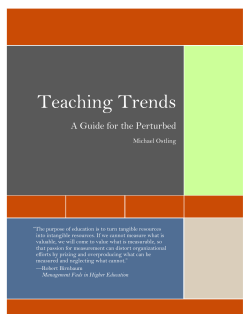Teaching Trends - Central Michigan University