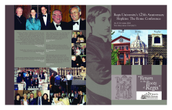 of Regis - Regis University
