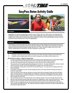 EasyPass Baton Activity Guide