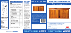 Build a storage chest Build a storage chest