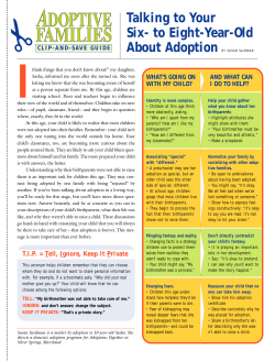 Talking to Your Six- to Eight-Year