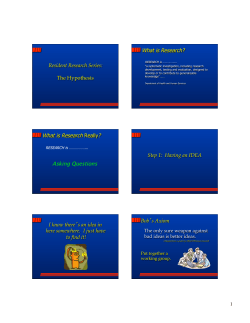 How to Write a Research Hypothesis - Gibbs