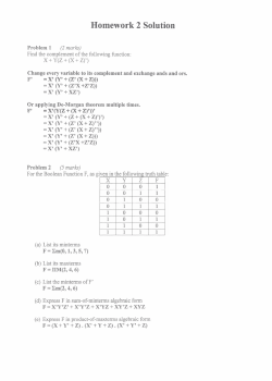 Homework 2 Solution - Abandah Family Page