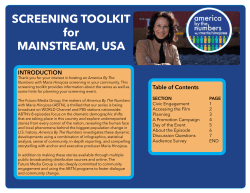 Mainstream, USA - America By The Numbers