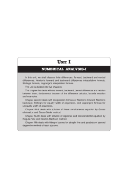 h = 1. - New Age International