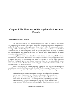 Chapter 3 - MassResistance