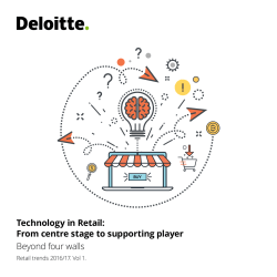 Technology in Retail: From centre stage to supporting player