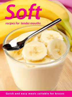 free recipe book - Bachmayer Orthodontics