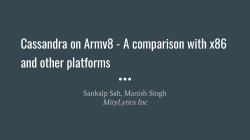 Cassandra on Armv8 - Linux Foundation Events