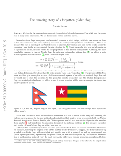 The amazing story of a forgotten golden flag