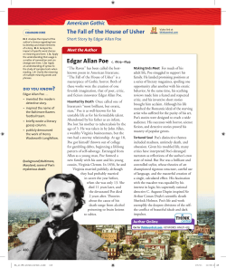 The Fall of the House of Usher Edgar Allan Poe c. 1809&ndash;1849