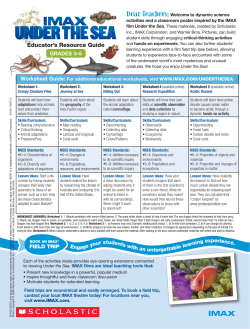 educator`s resource guide