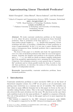 Approximating Linear Threshold Predicates