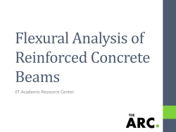 Flexural Analysis of Reinforced Concrete Beams