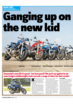 Kawasaki`s new ER-6 is good &ndash; but how good? We put it up