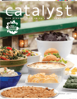 summer 2011 - New Pioneer Food Co-op