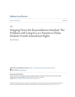 Stripping Down the Reasonableness Standard