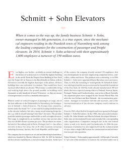 Schmitt + Sohn Elevators