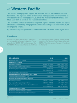 4.7 Western Pacific - World Diabetes Foundation