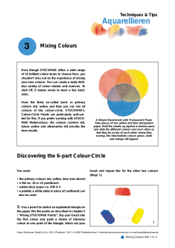 Mixing Colours