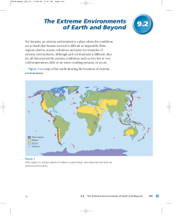 The Extreme Environments of Earth and Beyond