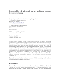 Full text pdf - European Journal of Transport and Infrastructure