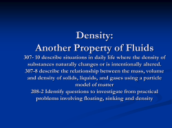 07. Density Another Property of Fluids