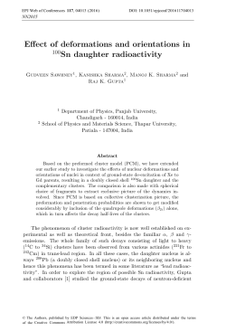 Effect of deformations and orientations in 100Sn daughter radioactivity