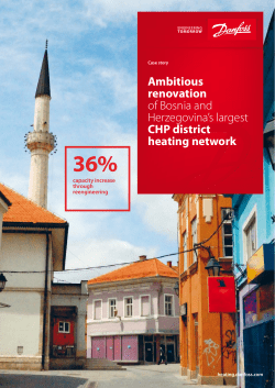 CHP district heating network