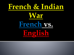 French In North America