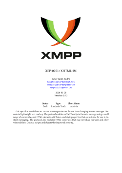 xep-0071: xhtml-im