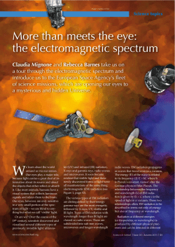 More than meets the eye: the electromagnetic spectrum