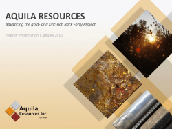 Aquila Resources Inc.