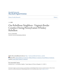 Our Rebellious Neighbors - Marshall Digital Scholar