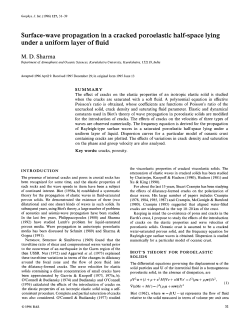 Surfacewave propagation in a cracked poroelastic halfspace lying