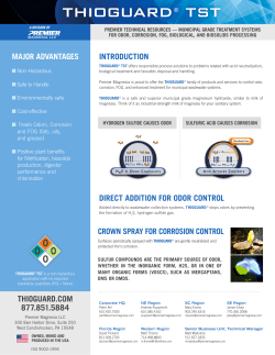 to the Thioguard Brochure