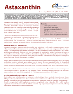 Astaxanthin - Oakway Naturals