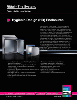 Hygienic Design (HD)