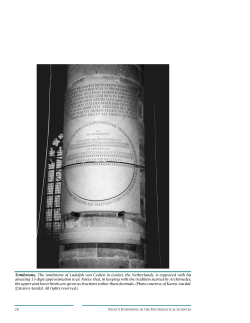 Tombstone. The tombstone of Ludolph van Ceulen in Leiden, the