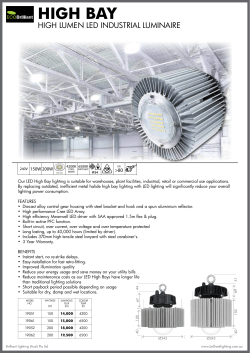 Highbay LED - Brilliant Lighting