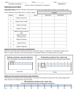 1 meter - WordPress.com