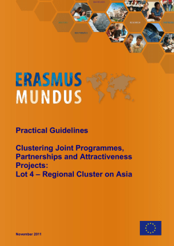Practical Guidelines - Asia - Eacea
