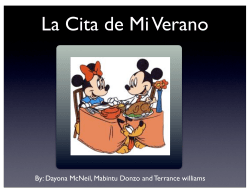 Spanish 2- BM - Science Leadership Academy