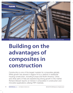 Building on the advantages of composites in